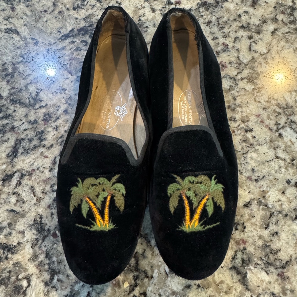 Stubbs & Wootton velvet palm trees